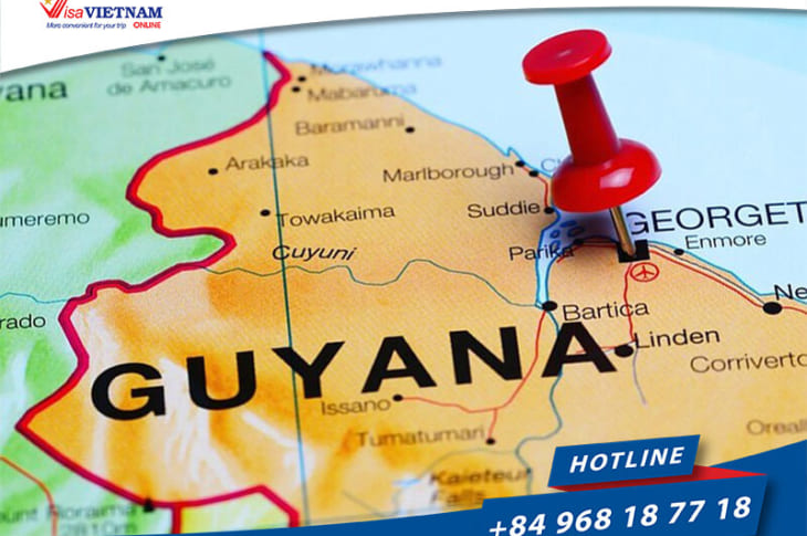 Vietnam visa requirements from Guyana